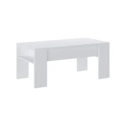 Tavolino da salotto con contenitore Garliz White