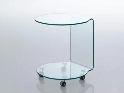 Tavolino lato divano in vetro Bendigo
