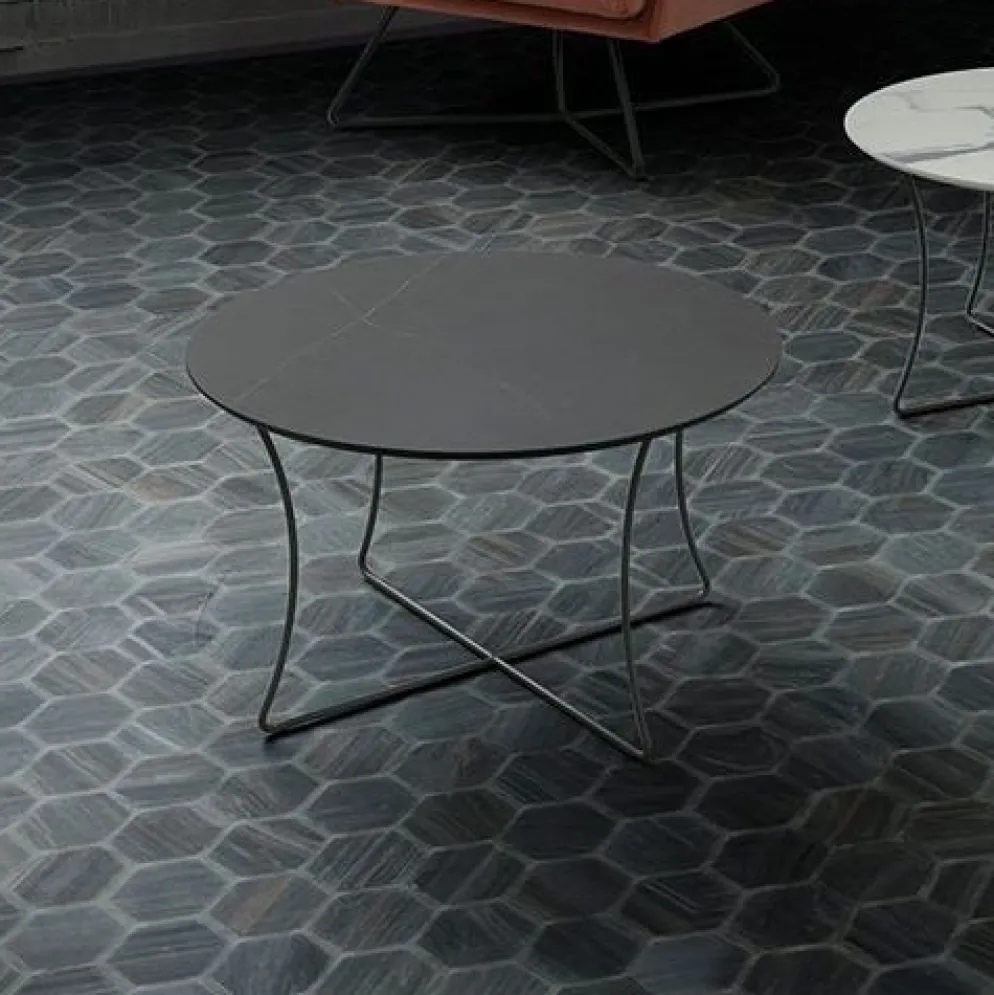 Tavolino rotondo da salotto Gabriel Ø60