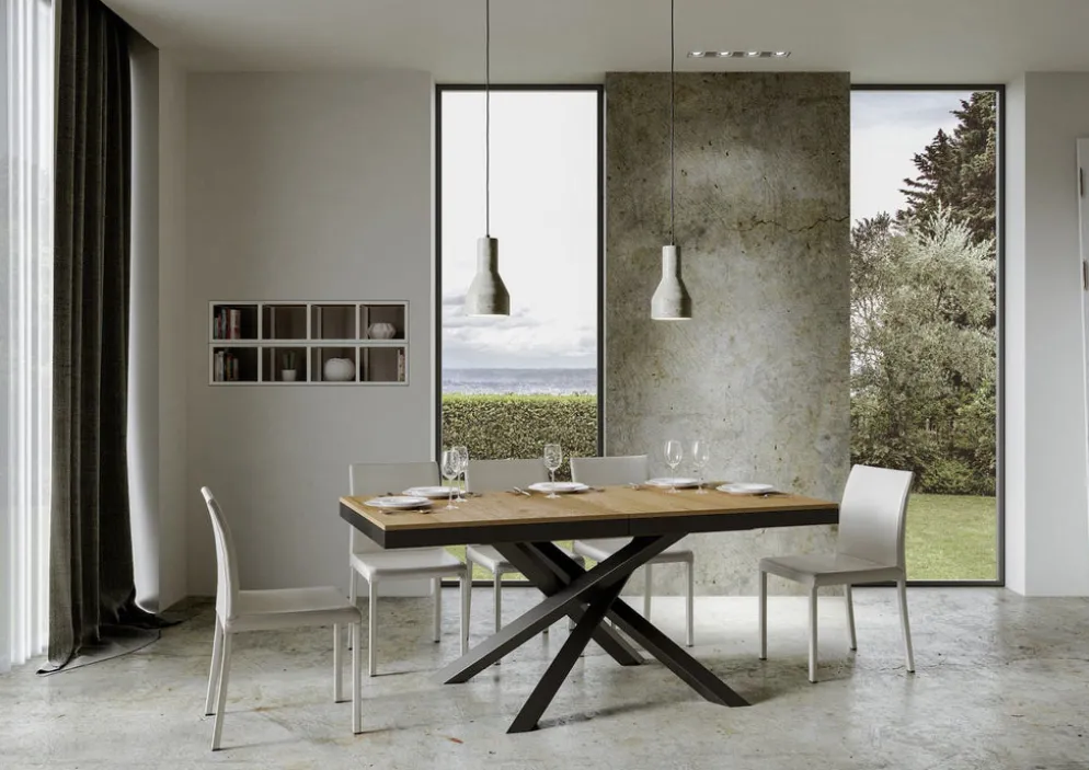 Tavolo allungabile Aberdeen Evolution 90x180/440 cm