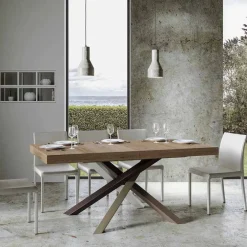 Tavolo allungabile Aberdeen 4C 90x160/420 cm
