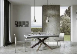 Tavolo allungabile Aberdeen 4C 90x160/420 cm