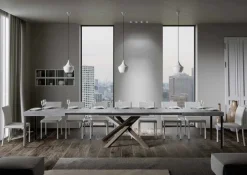 Tavolo allungabile Aberdeen 4C 90x180/440 cm
