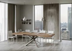 Tavolo allungabile Aberdeen 4C 90x180/440 cm