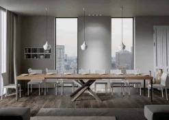 Tavolo allungabile Aberdeen 4C 90x180/440 cm