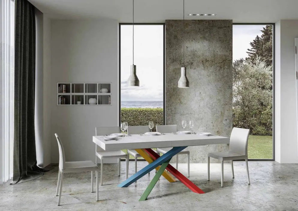 Tavolo allungabile Aberdeen 4B 90x180/440 cm