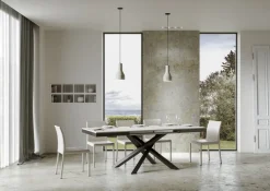 Tavolo allungabile Aberdeen Evolution 90x160/420 cm