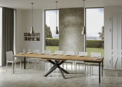 Tavolo allungabile Aberdeen Evolution 90x160/420 cm