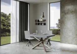 Tavolo allungabile Aberdeen 4C 90x130/390 cm