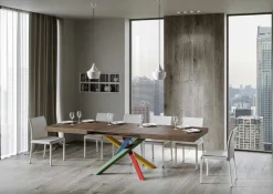 Tavolo allungabile Aberdeen 4B 90x130/390 cm