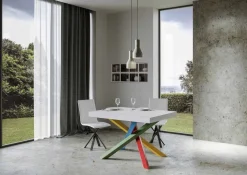 Tavolo allungabile Aberdeen 4B 90x130/390 cm