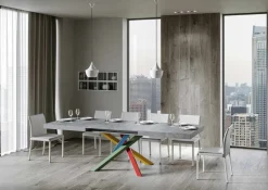 Tavolo allungabile Aberdeen 4B 90x130/390 cm