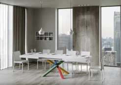 Tavolo allungabile Aberdeen 4B 90x130/390 cm