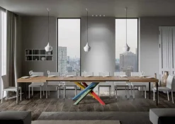Tavolo allungabile Aberdeen 4B 90x130/390 cm