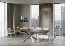 Tavolo allungabile Aberdeen 4A 90x130/390 cm