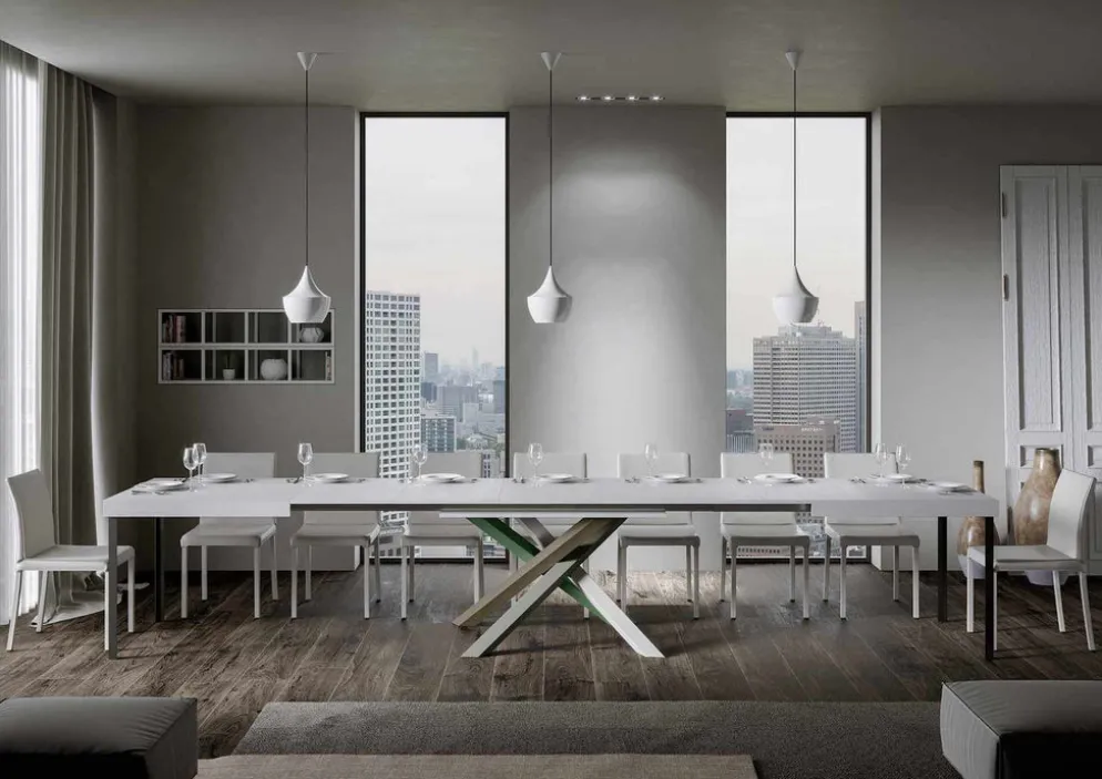 Tavolo allungabile Aberdeen 4A 90x130/390 cm