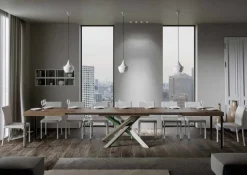 Tavolo allungabile Aberdeen 4A 90x130/390 cm