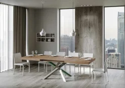Tavolo allungabile Aberdeen 4A 90x130/390 cm