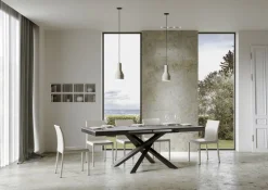 Tavolo allungabile Aberdeen Evolution 90x120/380 cm