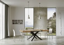 Tavolo allungabile Aberdeen 90x130/390 cm