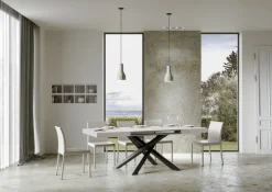 Tavolo allungabile Aberdeen 90x130/390 cm
