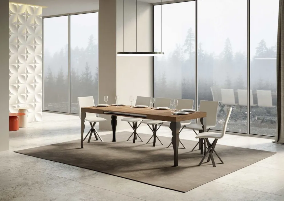 Tavolo allungabile Askim 90x160/420 cm