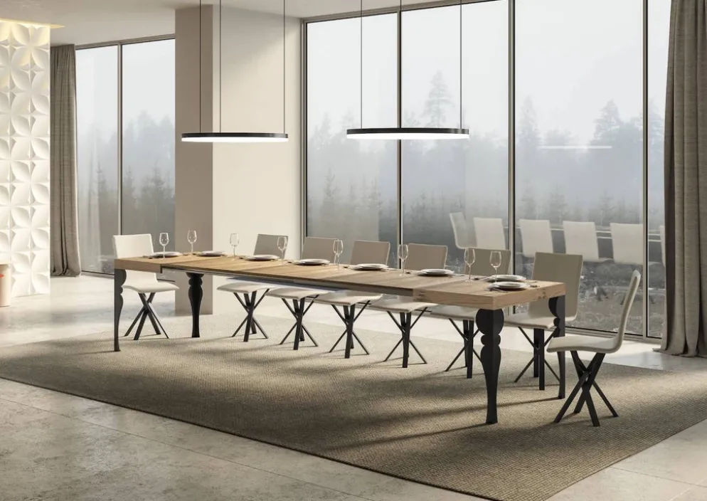 Tavolo allungabile Askim 90x160/420 cm