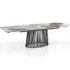 Tavolo allungabile con piano in ceramica Colin B