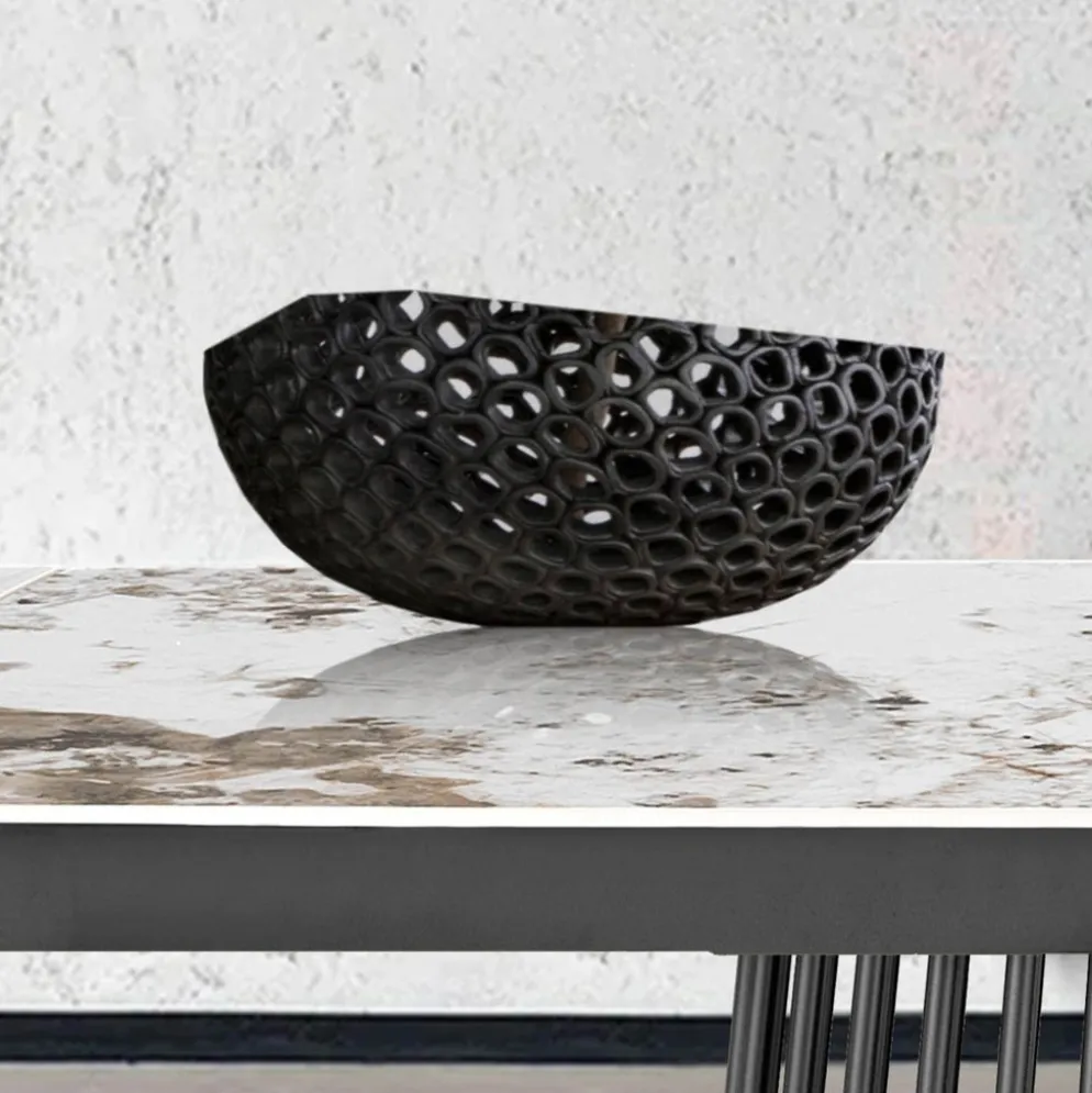 Tavolo allungabile con piano in ceramica Colin B