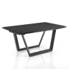 Tavolo allungabile con piano in ceramica Richard Black