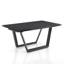 Tavolo allungabile con piano in ceramica Richard Black