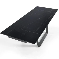 Tavolo allungabile con piano in ceramica Richard Black