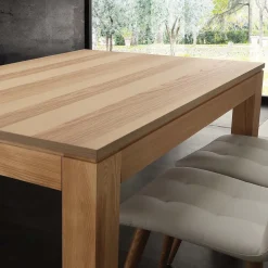 Tavolo allungabile Ferran in legno frassino