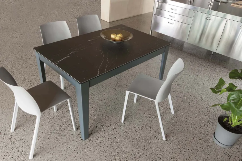 Tavolo allungabile fino a 380 cm Esko Ceramico Black Stone