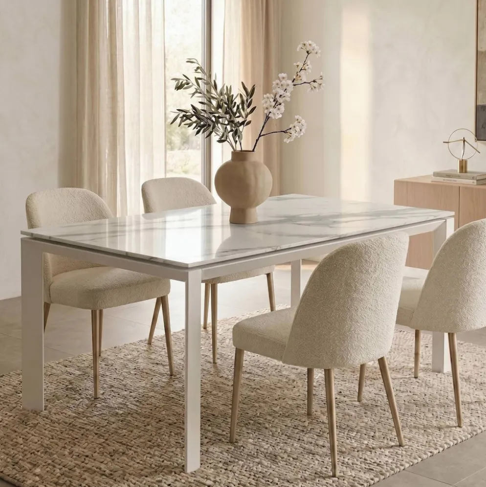 Tavolo allungabile in ceramica Korven
