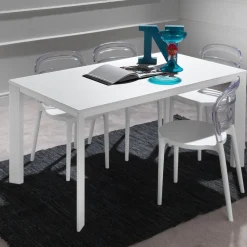 Tavolo allungabile in legno e alluminio Mack