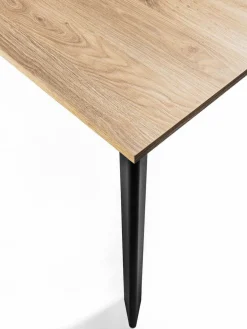 Tavolo allungabile in legno e alluminio Mack