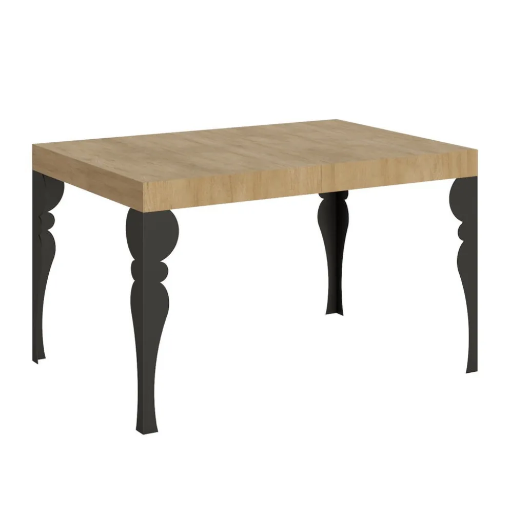 Tavolo allungabile moderno Askim 90x130/390 cm