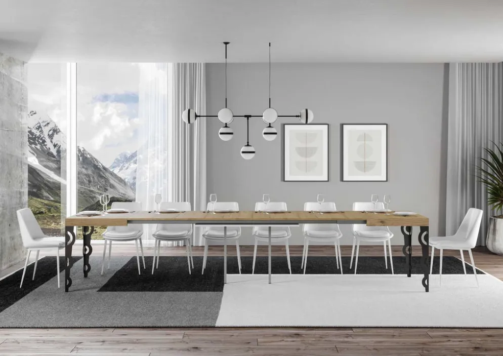 Tavolo allungabile Narvik 90x160/420