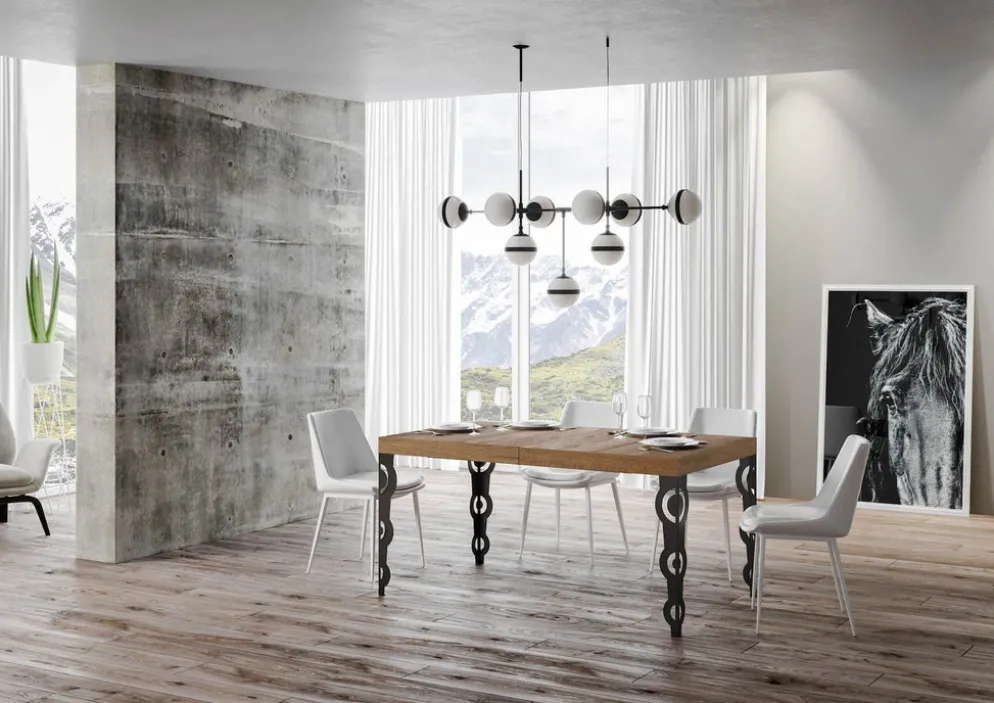 Tavolo allungabile Narvik 90x160/420