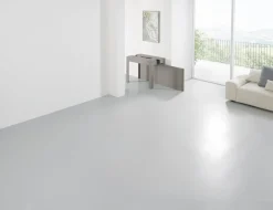 Tavolo consolle allungabile in acciaio Dutton