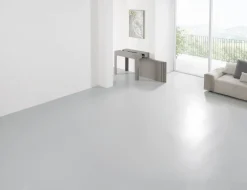 Tavolo consolle allungabile in acciaio Dutton