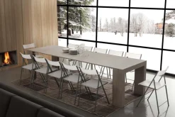 Tavolo consolle allungabile design Bendik