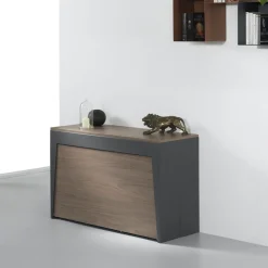 Tavolo consolle allungabile con sedie Glen 120