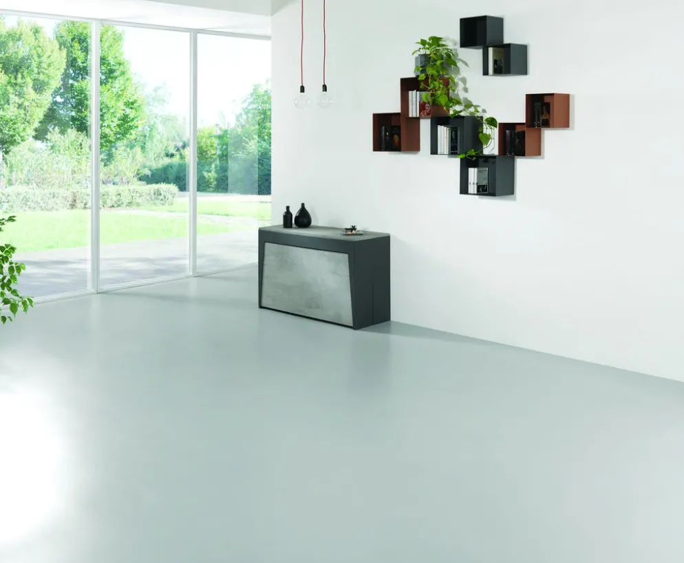 Tavolo consolle allungabile con sedie Glen 120