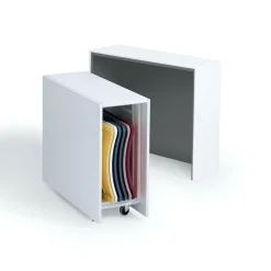 Tavolo consolle con sedie incorporate Newton