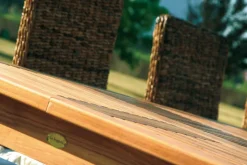 Tavolo da esterno in legno massello TeakOnMe