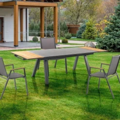 Tavolo da giardino allungabile Cody