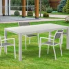 Tavolo da giardino allungabile Brady 90