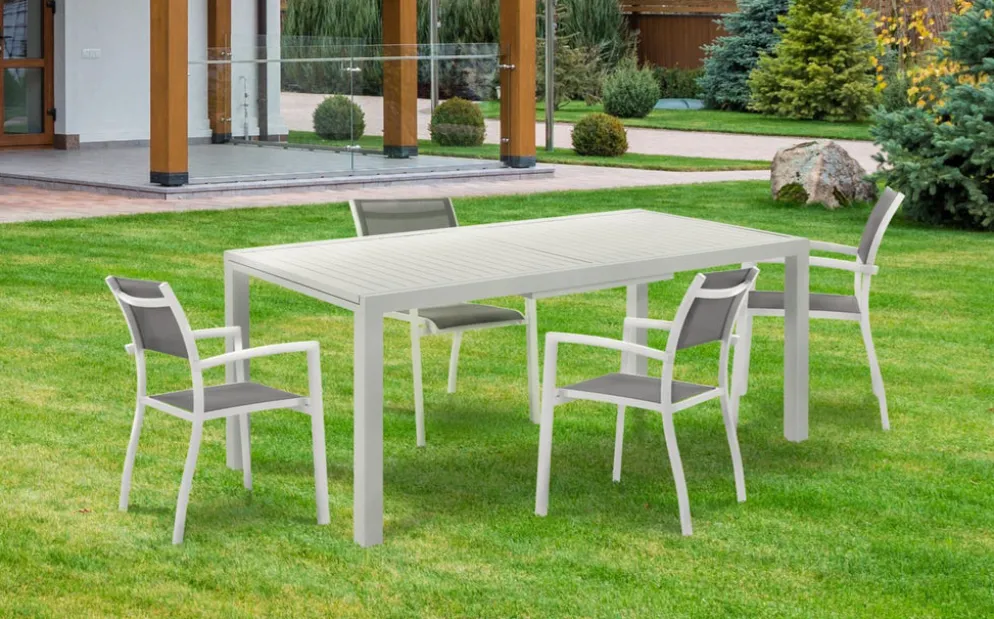 Tavolo da giardino allungabile Brady 90